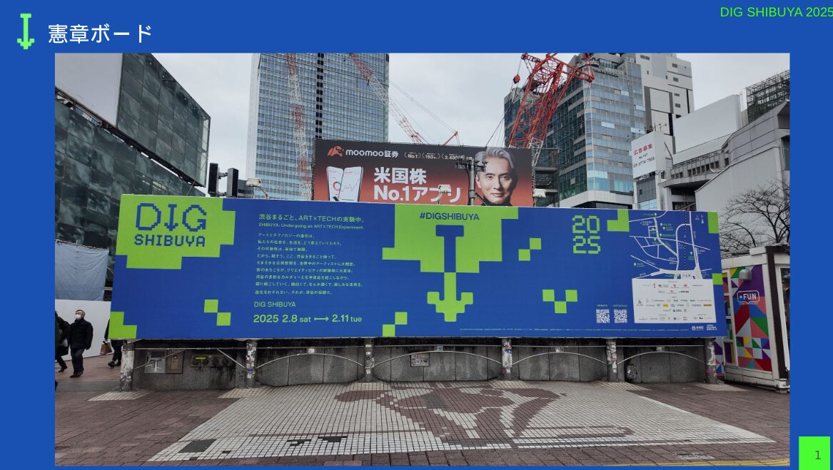 DIG SHIBUYA 2025 渋谷駅前にフリットロゴ登場！ | Flitto Japan | 全