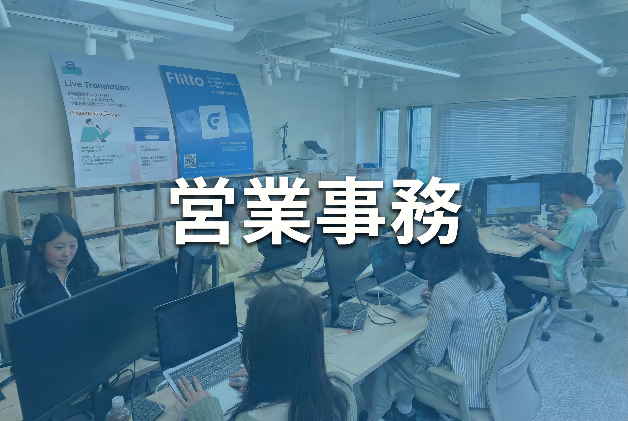 営業事務募集のサムネイル